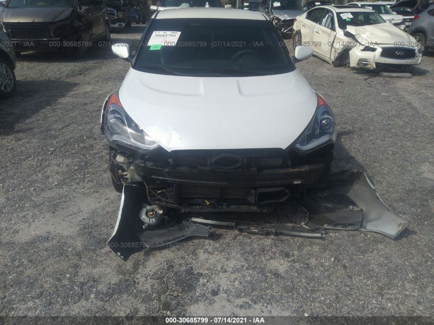 2016 HYUNDAI VELOSTER TURBO KMHTC6AE2GU291763