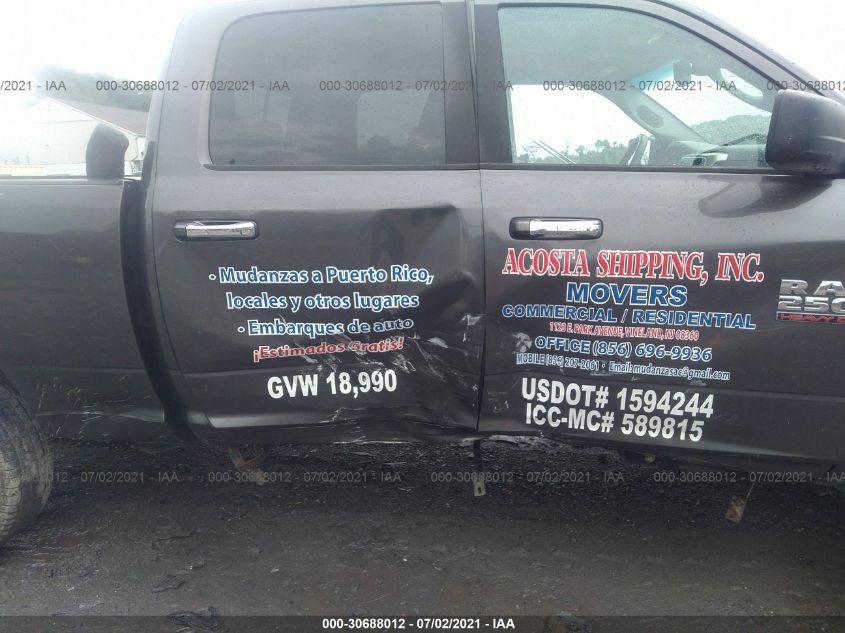 2014 RAM 2500 SLT 3C6TR5DT6EG185363
