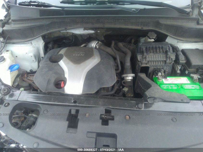 2013 HYUNDAI SANTA FE 2.0T SPORT W/SADDLE INT 5XYZWDLA3DG056886