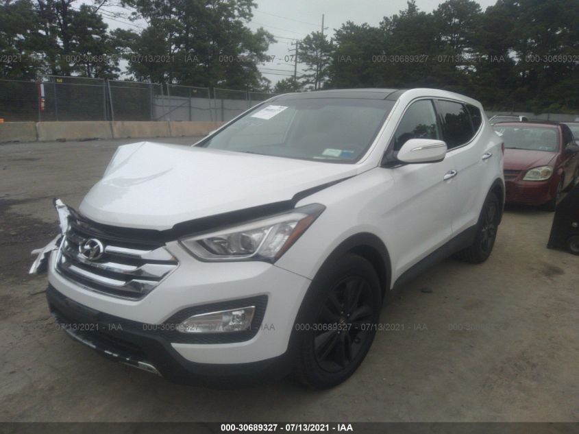 2013 HYUNDAI SANTA FE 2.0T SPORT W/SADDLE INT 5XYZWDLA3DG056886