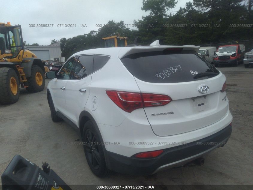 2013 HYUNDAI SANTA FE 2.0T SPORT W/SADDLE INT 5XYZWDLA3DG056886