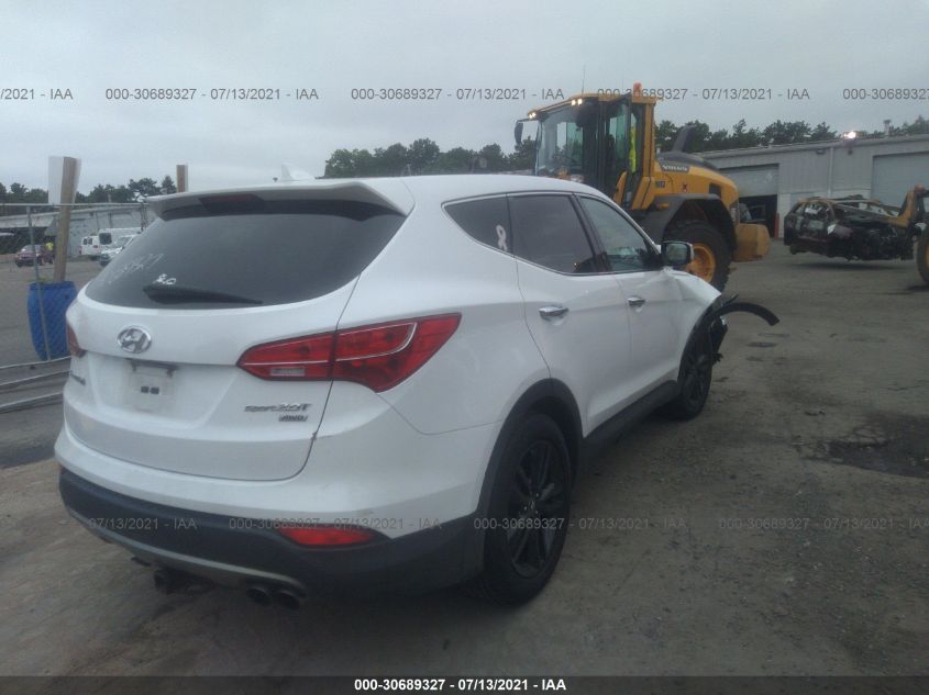2013 HYUNDAI SANTA FE 2.0T SPORT W/SADDLE INT 5XYZWDLA3DG056886