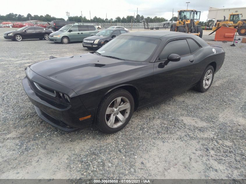 2013 DODGE CHALLENGER SXT 2C3CDYAG3DH536250