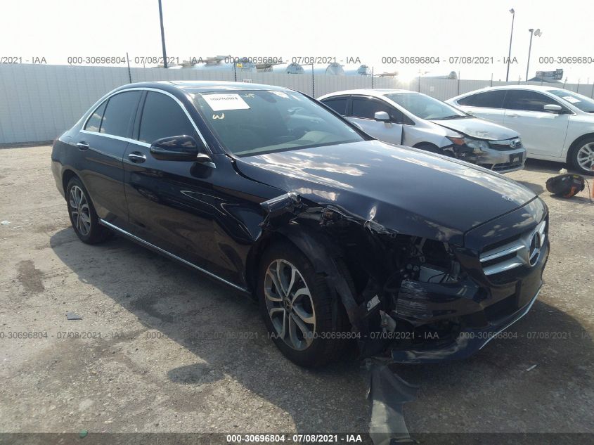 55SWF4KB4JU246419 2018 MERCEDES-BENZ C-CLASS - Image 1