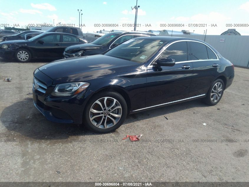 55SWF4KB4JU246419 2018 MERCEDES-BENZ C-CLASS - Image 2