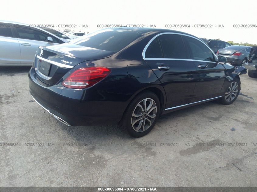 55SWF4KB4JU246419 2018 MERCEDES-BENZ C-CLASS, photo no. 4