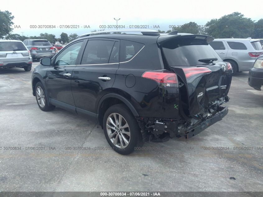 2018 TOYOTA RAV4 LIMITED 2T3DFREV3JW765533