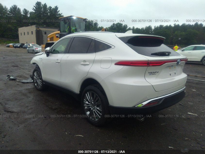 2021 TOYOTA VENZA LIMITED JTEAAAAH3MJ042962