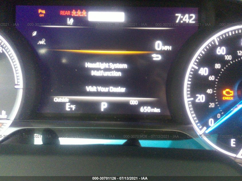 2021 TOYOTA VENZA LIMITED JTEAAAAH3MJ042962