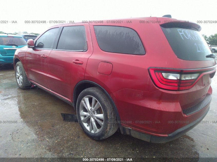 2014 DODGE DURANGO SXT 1C4RDHAG3EC360424