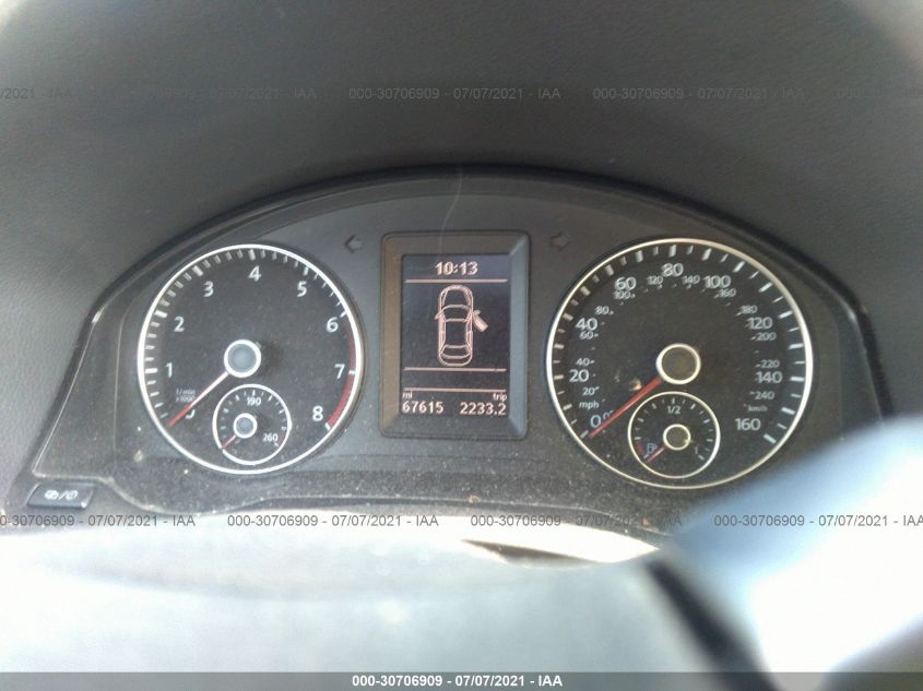 2014 VOLKSWAGEN EOS KOMFORT WVWBW8AH6EV000556