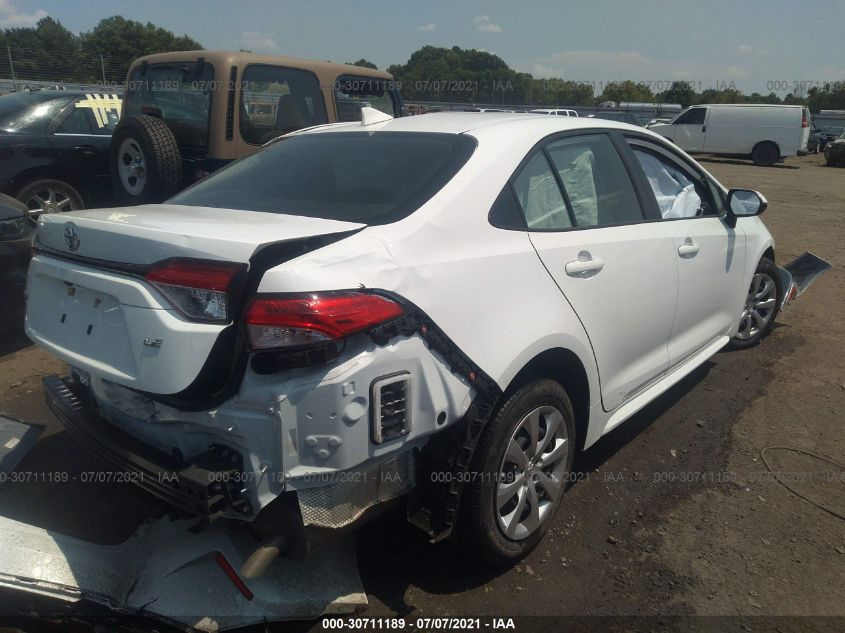 2020 TOYOTA COROLLA LE JTDEPRAE3LJ036103