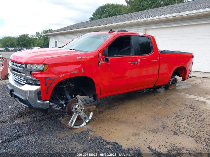 2019 CHEVROLET SILVERADO 1500 LT 1GCRWCED9KZ229942