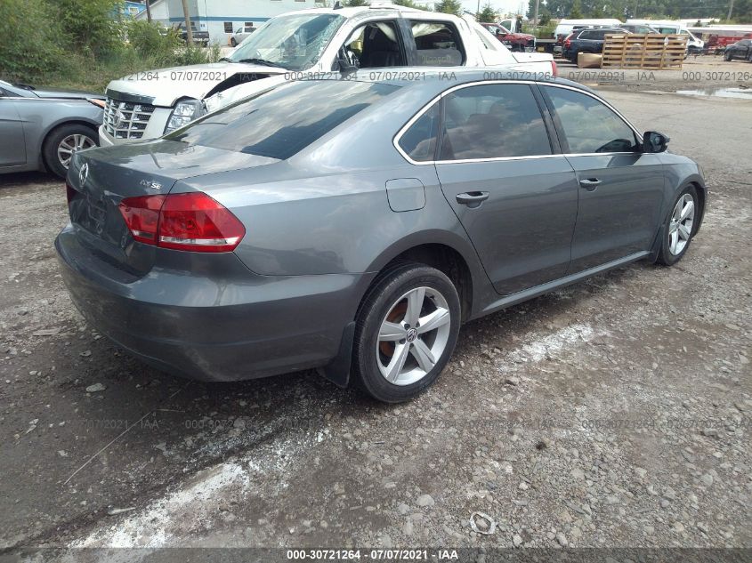 2013 VOLKSWAGEN PASSAT TDI SE W/SUNROOF 1VWBN7A34DC117450