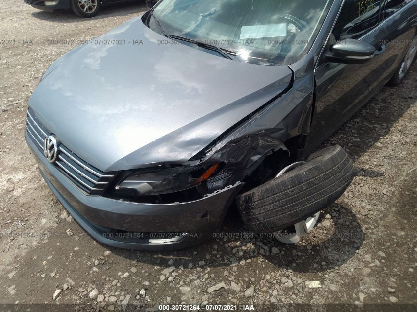 2013 VOLKSWAGEN PASSAT TDI SE W/SUNROOF 1VWBN7A34DC117450