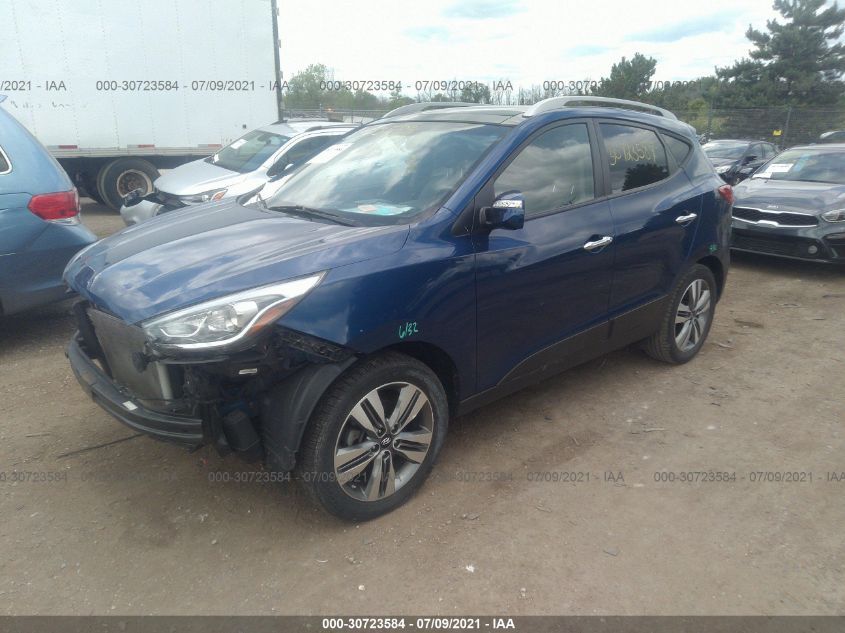 2014 HYUNDAI TUCSON LIMITED KM8JU3AG5EU893820