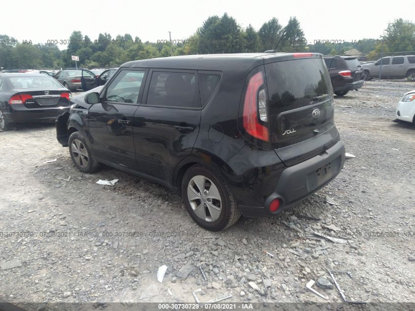 2016 KIA SOUL BASE KNDJN2A25G7357600