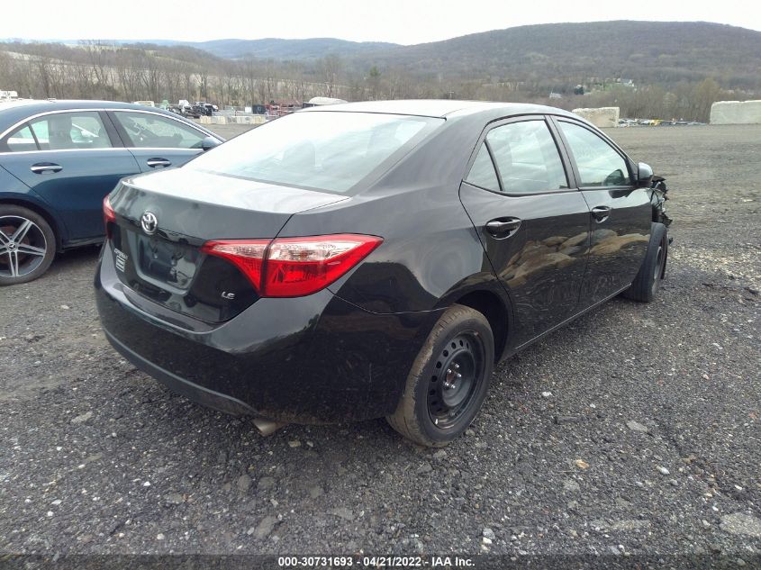 2018 TOYOTA COROLLA LE 2T1BURHE1JC096004