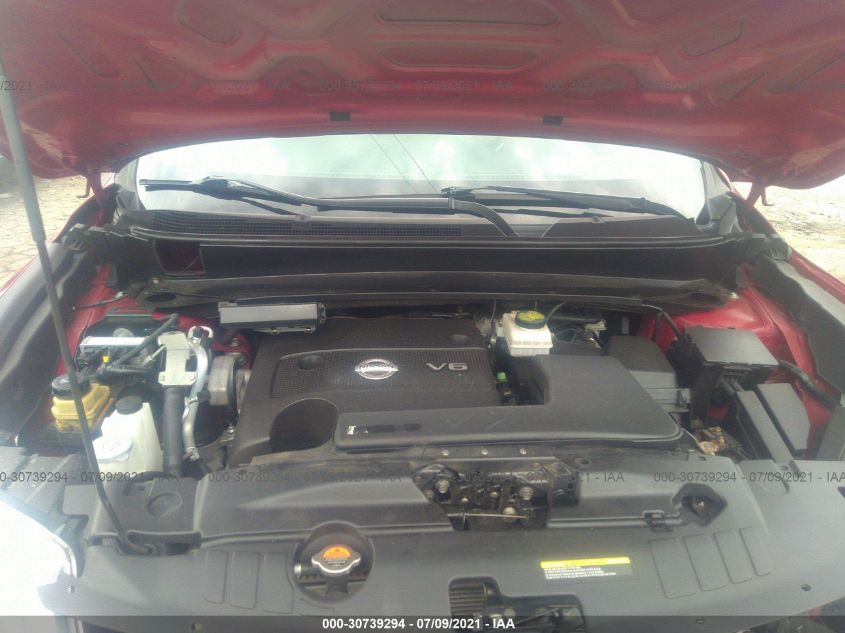 2013 NISSAN PATHFINDER SL 5N1AR2MN4DC641826