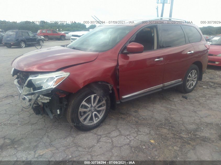 2013 NISSAN PATHFINDER SL 5N1AR2MN4DC641826
