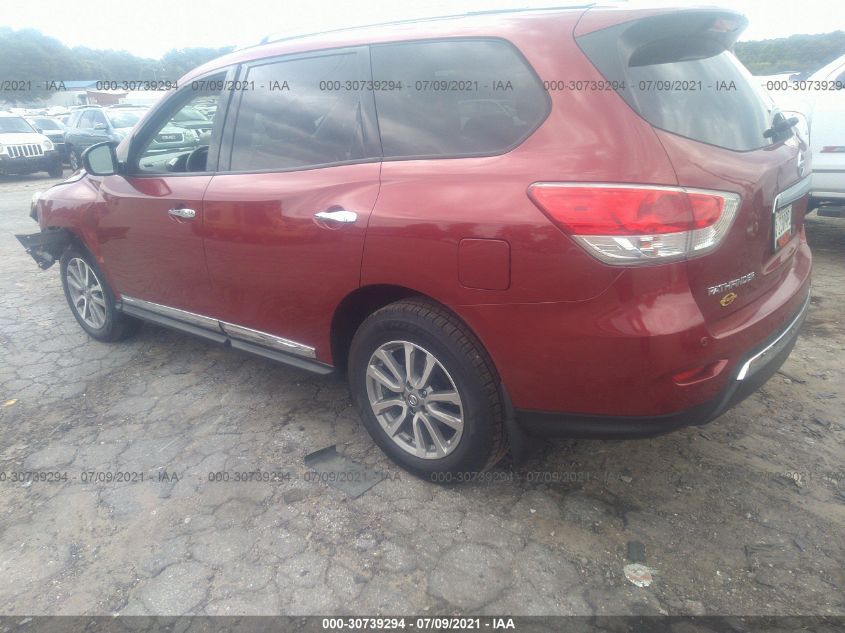 2013 NISSAN PATHFINDER SL 5N1AR2MN4DC641826