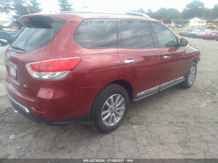 2013 NISSAN PATHFINDER SL 5N1AR2MN4DC641826
