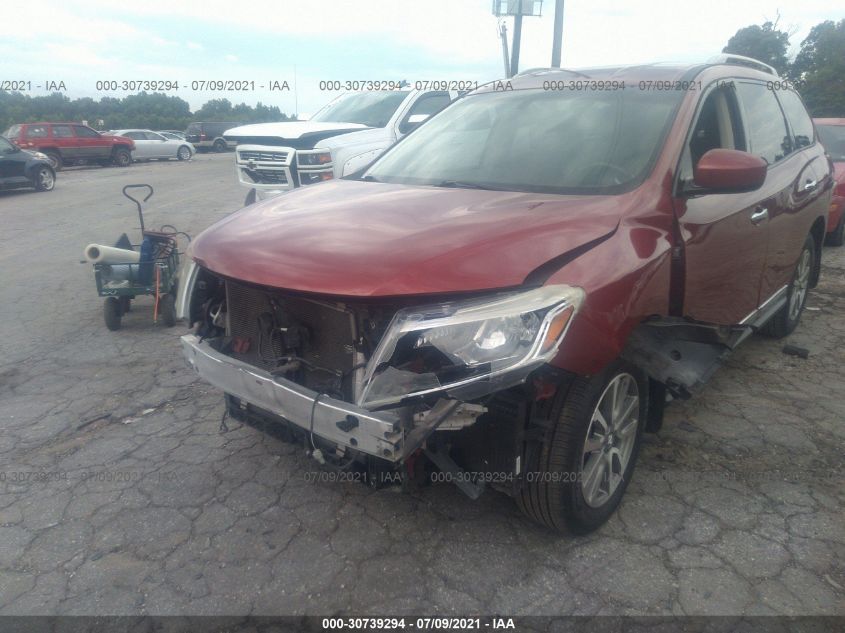 2013 NISSAN PATHFINDER SL 5N1AR2MN4DC641826