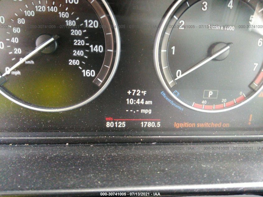 2013 BMW 5 SERIES 535I XDRIVE WBAFU7C58DDU74711
