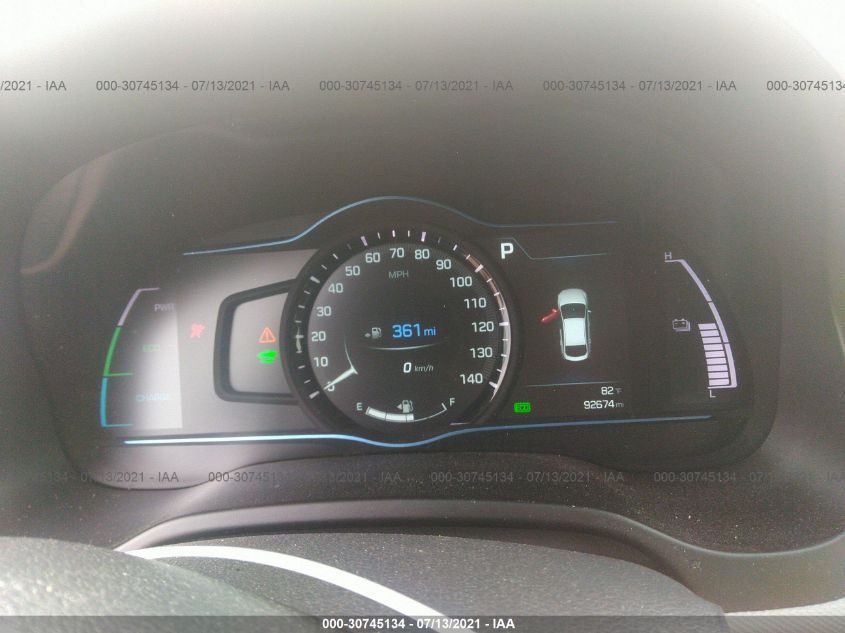 2018 HYUNDAI IONIQ HYBRID LIMITED KMHC85LC2JU060442