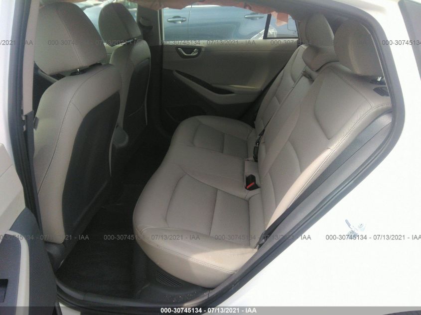 2018 HYUNDAI IONIQ HYBRID LIMITED KMHC85LC2JU060442