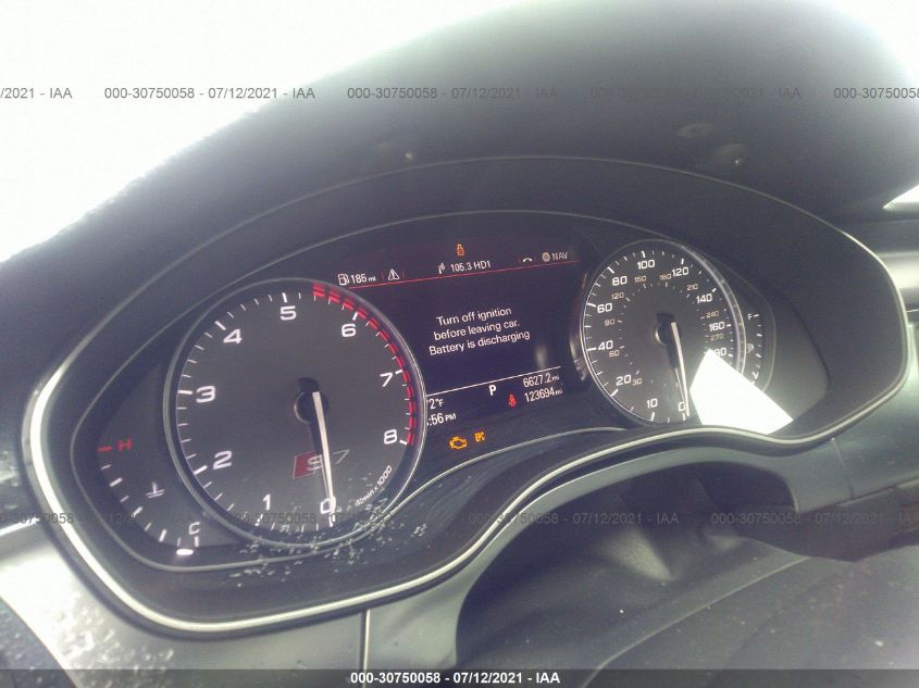 2014 AUDI S7 PRESTIGE WAUW2AFC6EN127533