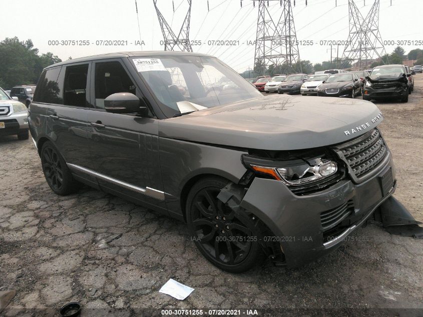 2017 LAND ROVER RANGE ROVER SALGR2FK0HA326078