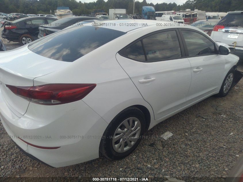 2018 HYUNDAI ELANTRA SE 5NPD74LF5JH385189