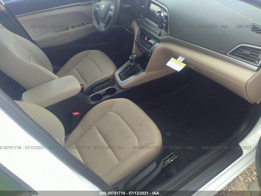 2018 HYUNDAI ELANTRA SE 5NPD74LF5JH385189