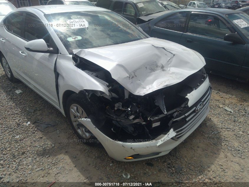 2018 HYUNDAI ELANTRA SE 5NPD74LF5JH385189