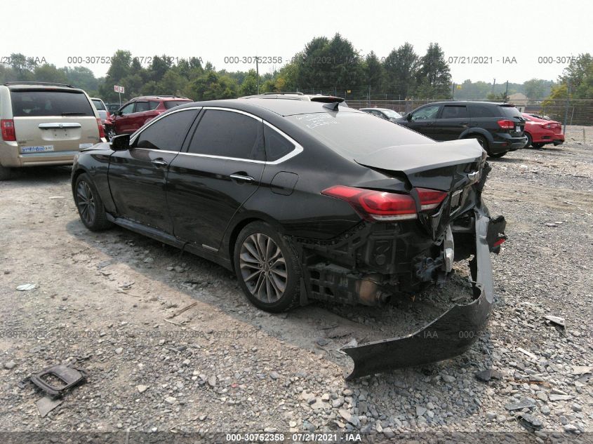 2015 HYUNDAI GENESIS 3.8L KMHGN4JE1FU033006
