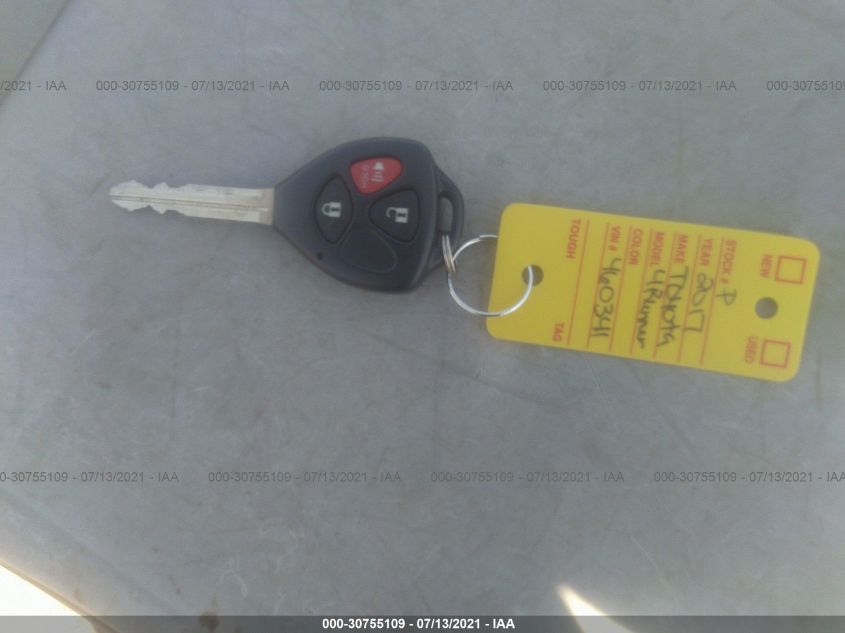 2017 TOYOTA 4RUNNER SR5 JTEBU5JR9H5460341
