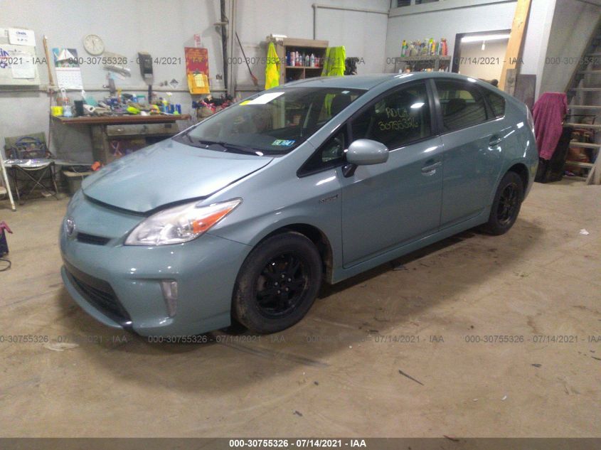 2014 TOYOTA PRIUS FOUR/FIVE/THREE/ONE/TWO JTDKN3DU0E1832478
