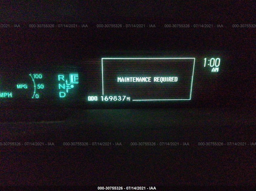 2014 TOYOTA PRIUS FOUR/FIVE/THREE/ONE/TWO JTDKN3DU0E1832478