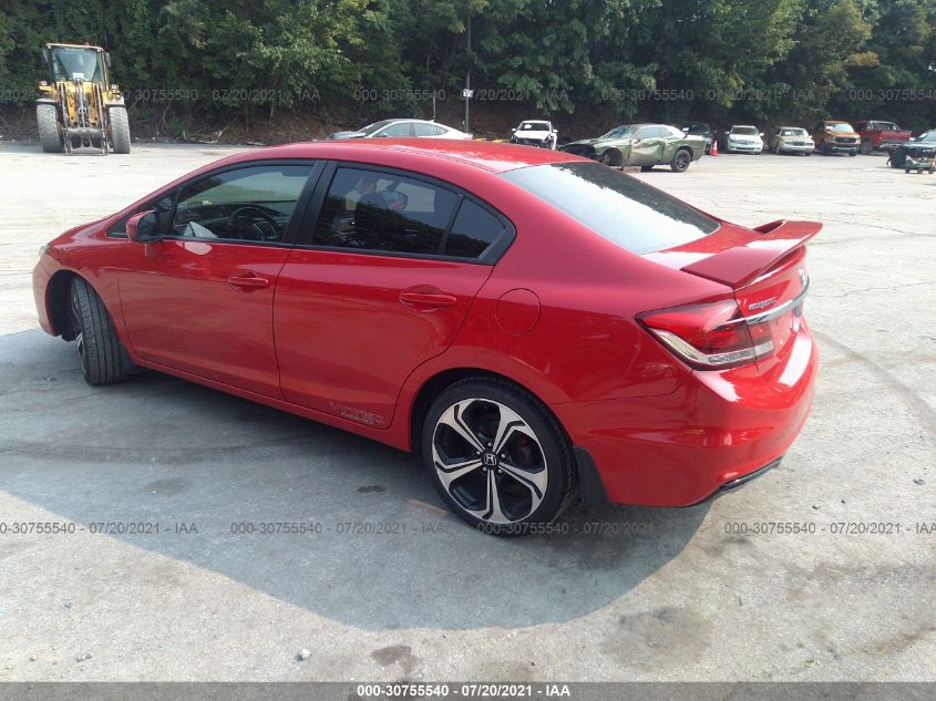 2015 HONDA CIVIC SEDAN SI 2HGFB6E53FH709006