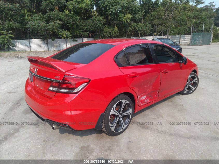 2015 HONDA CIVIC SEDAN SI 2HGFB6E53FH709006