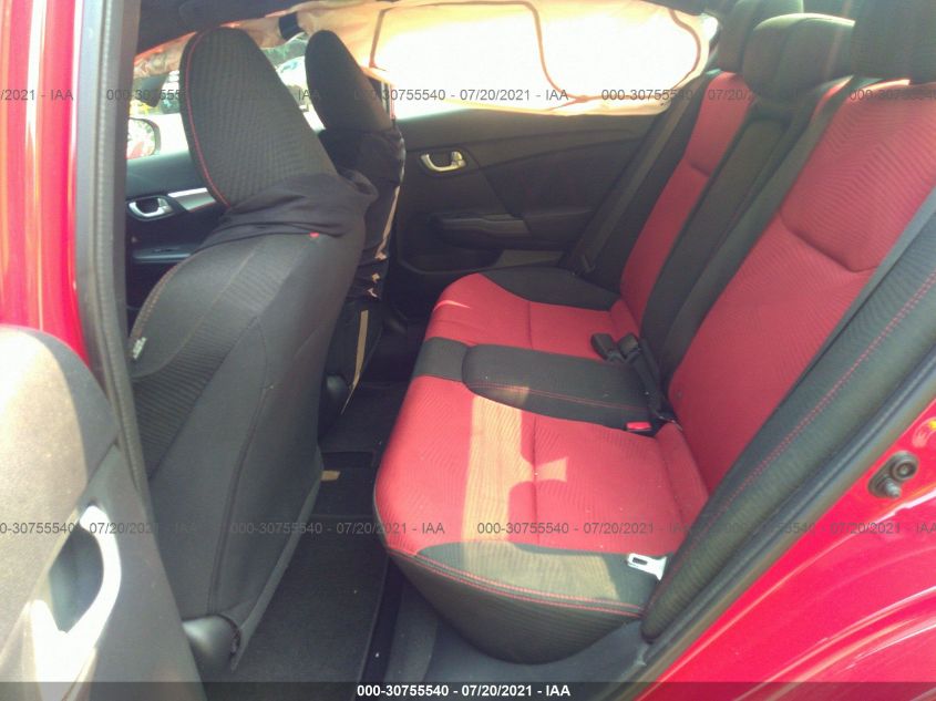 2015 HONDA CIVIC SEDAN SI 2HGFB6E53FH709006