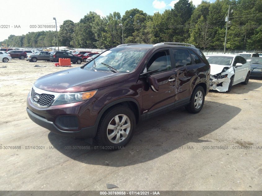 2013 KIA SORENTO LX 5XYKTDA27DG348000