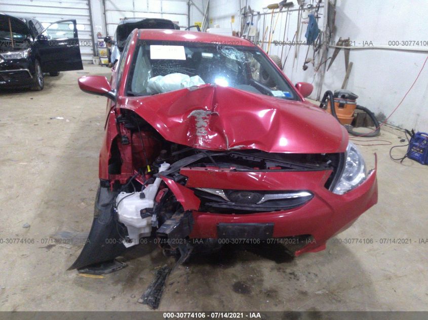 2014 HYUNDAI ACCENT GLS KMHCT4AE1EU777336