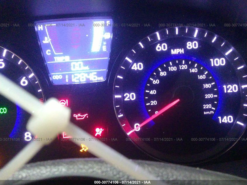 2014 HYUNDAI ACCENT GLS KMHCT4AE1EU777336