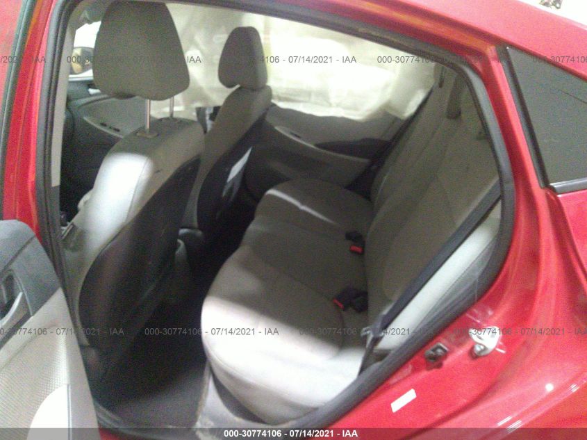 2014 HYUNDAI ACCENT GLS KMHCT4AE1EU777336