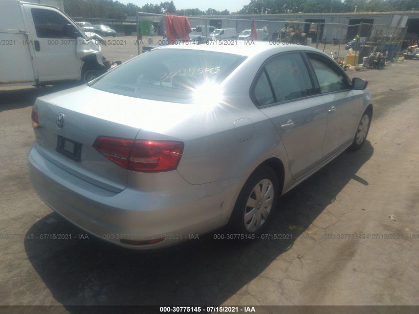 2015 VOLKSWAGEN JETTA SEDAN 2.0L S W/TECHNOLOGY 3VW2K7AJ5FM300798
