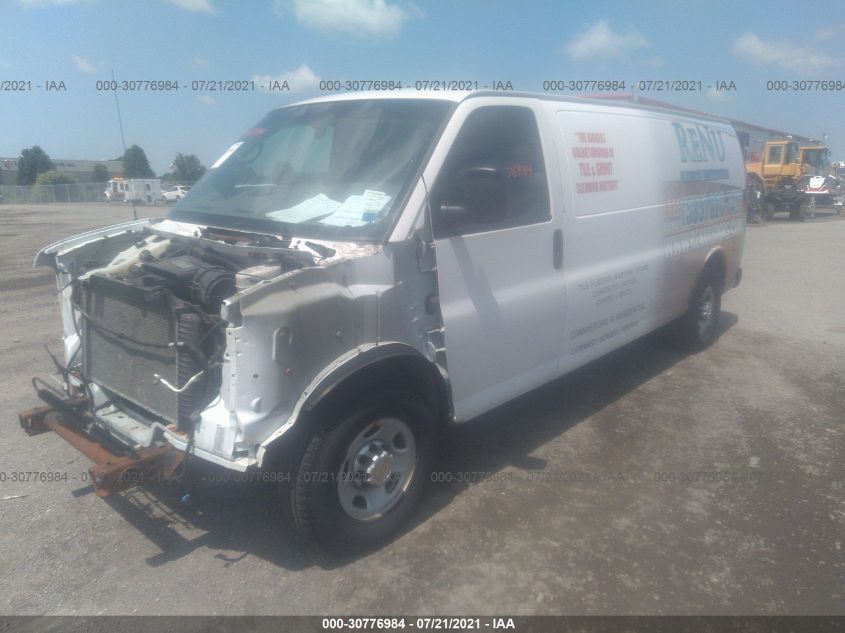 2014 CHEVROLET EXPRESS CARGO VAN 1GCWGGBA4E1118963