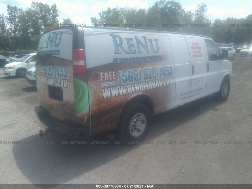 2014 CHEVROLET EXPRESS CARGO VAN 1GCWGGBA4E1118963