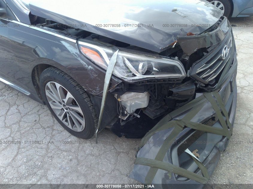 2015 HYUNDAI SONATA 2.4L SPORT 5NPE34AF7FH030907